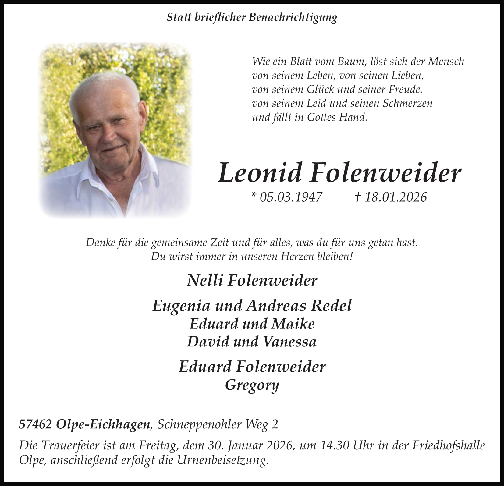 Leonid Folenweider