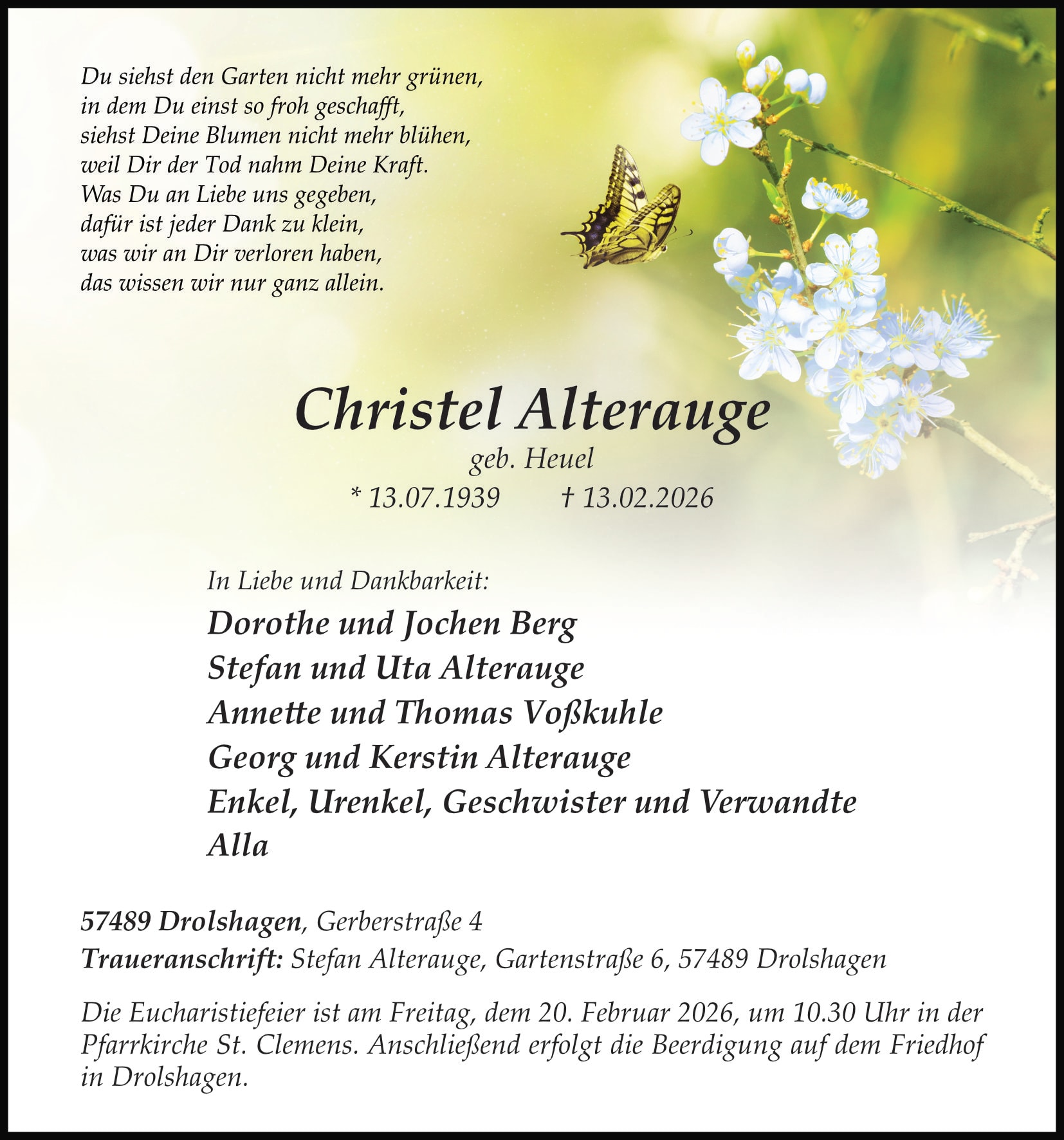 Christel Alterauge